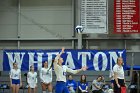 VB vs USCGA  Wheaton College Women's Volleyball vs U.S. Coast Guard Academy. - Photo by Keith Nordstrom : Wheaton, Volleyball